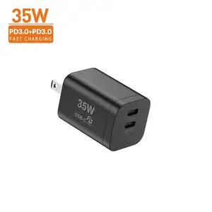 شواحن VINA 35W للبيع بالجملة ملحقات هاتف محمول رخيصة شحن USB Walling متعددة لشاحن Macbook