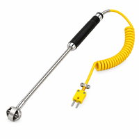 1,3 Juta 0-500 ℃   Probe Sensor Suhu Tipe K 120mm 81532A/81532B Sensor Suhu Permukaan