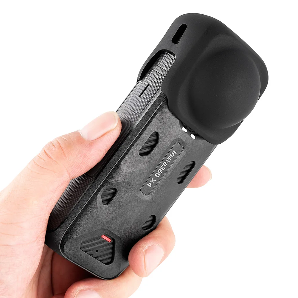 Крышка объектива для Insta360 X5 X4 Защитная крышка аксессуары Insta 360 X4 камера Анти-пыль против царапин силиконовый защитный чехол для объектива