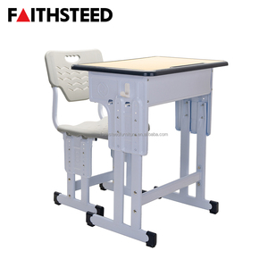 Envío Gratis, Material Metálico, Aulas de Secundaria, Colores Personalizados, Escritorios y Sillas para Aulas, Mesa de Estudio, Mesa Escolar - Product Image 2