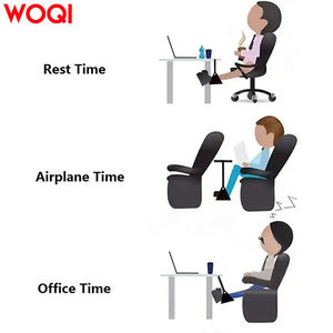 Woqi 2021 Portatile di buona popolare Sotto La Scrivania Resto Del Piede Amaca home office viaggio aereo resto del piede amaca con gancio - Product Image 4