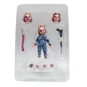 Figurine articulée de luxe NECA Child's Play, version <span class=keywords><strong>film</strong></span>, qualité authentique, 5 pouces, en PVC, modèle jouet - Product Image 5