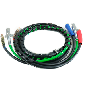 ชุดสายลมสำหรับรถบรรทุกขนาด 12 ฟุต 3 นิ้ว แบบ 3 in 1 พร้อมสายไฟ ABS 7 ทาง และชุดสายยางหุ้มสายลมสำหรับรถพ่วง - Product Image 3