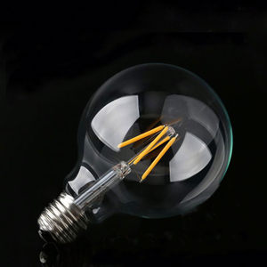 Phổ biến nhất G80 2W 4W 6W 8W <span class=keywords><strong>LED</strong></span> Filament bóng đèn cổ điển rõ ràng hổ phách ấm Trắng toàn cầu cho Trang chủ trang trí nhôm E12 B22 G9 <span class=keywords><strong>G4</strong></span> - Product Image 4