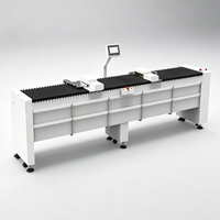 Machine de découpe et de finition entièrement automatique HONKI BRIGHT pour persiennes en bois composite de 2 pouces (50 mm) avec finition métallique et commande au pied