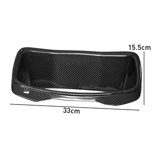 Pour <span class=keywords><strong>Toyota</strong></span> <span class=keywords><strong>GR</strong></span> <span class=keywords><strong>Corolla</strong></span> Hatchback 2023 et plus, garniture décorative de tableau de bord en fibre de carbone sèche - Product Image 2