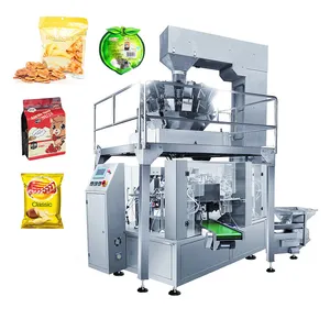 Premade bag automatic fill packing machine for potato chips