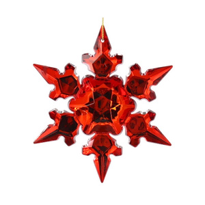 Tùy Chỉnh Mới Handmade Bông Tuyết Pha Lê Mặt Dây Chuyền Cây Giáng Sinh Acrylic Tuyết Treo Trang Trí Nhà Nguồn Cung Cấp Kỳ Nghỉ Trang Trí Nội Thất - Product Image 4