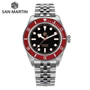 Reloj San Martin SN0128 Nuevo de 40 mm, Reloj de Buceo BB, Marca de Primera Calidad, Relojes Clásicos para Hombre, NH35 Automático Mecánico, Zafiro, Resistente al Agua - Product Image 1