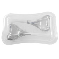 Outils de beauté pour le visage, cuillère cryogénique et Gua Sha 2 en 1, forme de cœur, bâton cryogénique sirène avec gel à l'intérieur, imperméable, écologique