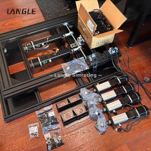 Ensemble complet de simulateurs de course de <span class=keywords><strong>F1</strong></span> professionnels 6dof Racing Simulator Cockpit Rig 4080 profilé en aluminium Sim Racing Rig - Product Image 5