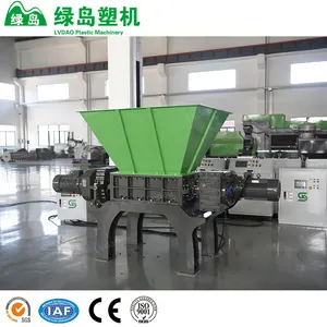 Lvdao Factory Direct Industrial Scrap Metal Plastic Double Shaft Shredder Machine For Waste Recycling