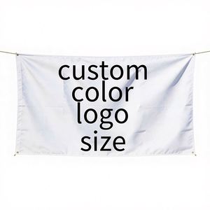Bandera de Equipo de Fútbol de Poliéster Impermeable de Doble Cara de 3x5 Pies de Calidad Premium con Asta de Fibra de Vidrio para Promoción Comercial en Exteriores - Product Image 1
