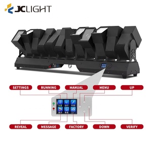 Equipo de Escenario para DJ Barra de Luces LED Móvil 12x60W Píxel RGBW 4 en 1 con Haz de Luz Beam DMX Wash Zoom y Matriz de Ondas - Product Image 5