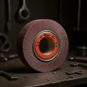 Disco Abrasivo de Tela Corundum Ttake de 250x30x100 mm con Orificio para Pulir Metal - Product Image 3