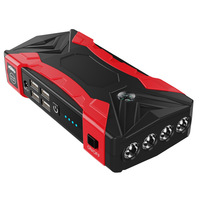 Démarreur de secours portable QY à charge rapide 1000A, batterie grande capacité, marteau de sécurité, éclairage LED pour extérieur