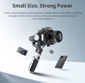 <span class=keywords><strong>Crane</strong></span> M2S 3-Axis Gimbals Estabilizador de mano para cámaras SLR sin espejo <span class=keywords><strong>Smartphone</strong></span> iPhone Sumsang Gopro <span class=keywords><strong>Crane</strong></span> M <span class=keywords><strong>M2</strong></span> 2,0 - Product Image 2