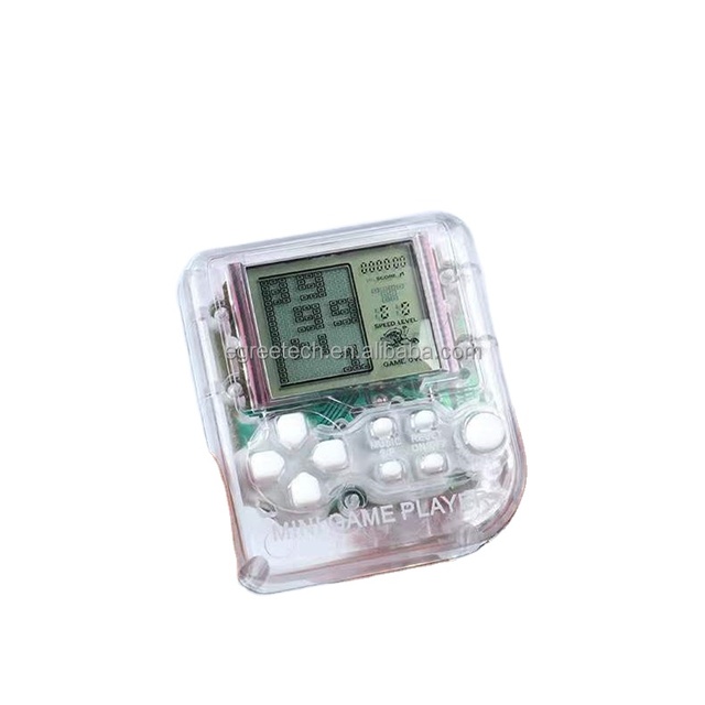 Pocket Mini Classic Game Machine Keychain Children's Handheld Retro Nostalgic Game Console With Keyring Video 26 Games Gift