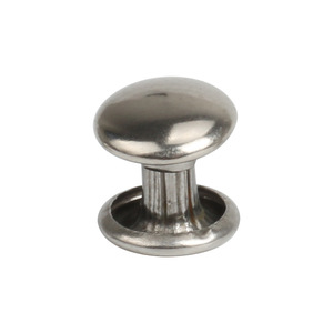 Bán buôn 10000 sets liu Ding cap Nail ốc vít thép không gỉ hai mặt kim loại semi-thép đinh tán cho hành lý túi bền - Product Image 6