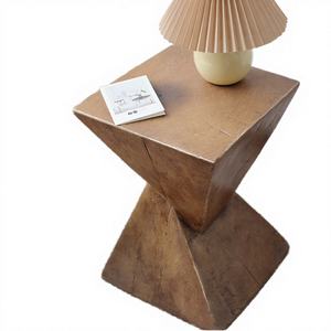 Mesa de Centro Moderna de Concreto, Mesa Minimalista para Sala de Estar, Dormitorio, Muebles para el Hogar, Interior - Product Image 3