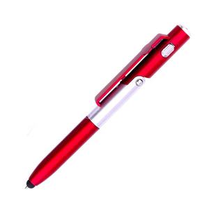 Plastik çok fonksiyonlu Stylus tükenmez kalem el feneri ile cep telefonu tutucu kalem promosyon hediyeler <span class=keywords><strong>1000</strong></span> - Product Image 6