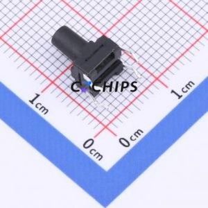 TSG001B09026A Tactile Switch Through hole Component (THT) Switch Round Button 2.6N Through Hole 6.15mm - Product Image 2