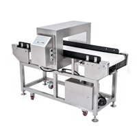Détecteur de métaux vertical automatique en acier inoxydable 304 pour l'inspection par chute gravitaire des snacks et des céréales