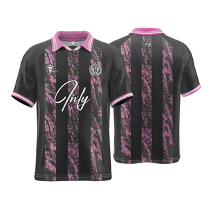 Kaos Retro sepak bola profesional pria, pakaian sepak bola bahan jala Vintage - Product Image 4