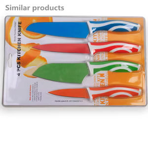 HSK-Ensemble de couteaux de <span class=keywords><strong>chef</strong></span> en <span class=keywords><strong>céramique</strong></span> antiadhésifs avec poignée en tpr, épée suisse, 4 pièces - Product Image 6