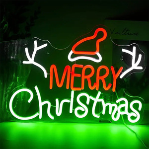 Letrero LED de Neón <span class=keywords><strong>Personalizado</strong></span>, Reno Navideño, Muñeco de Nieve, IP65 Impermeable, USB, Regulable, Letras de <span class=keywords><strong>Feliz</strong></span> <span class=keywords><strong>Cumpleaños</strong></span> para Decoración de Fiestas, Venta al Por Mayor - Product Image 2