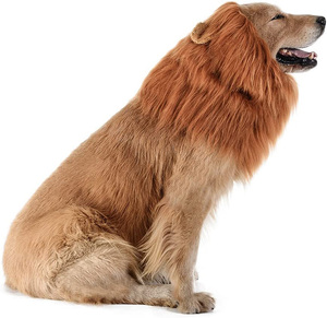 Disfraz de Halloween de perro, León y melena, Cosplay divertido de <span class=keywords><strong>Dogee</strong></span>, cabeza de león, peluca de Melena para perros - Product Image 2