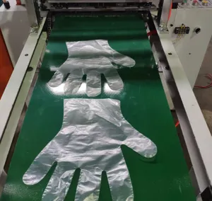 Machines automatiques de fabrication de gants TPE HDPE