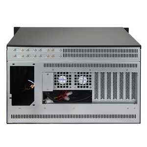 6U Chassis Rackmount 400 mét ngắn 13.3inch hiển thị Bàn phím điều khiển nhiệt độ ATX Bo mạch chủ tất cả-trong-một máy tính máy chủ trường hợp - Product Image 5