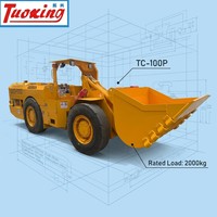Mini Scooptram 1 m³ Chargeuse LHD souterraine à moteur refroidi par air pour mines métalliques non-charbonifiques Maroc