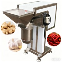 Hachoir Commercial Motorisé pour Ail, Oignon, Tomate, Pomme de Terre – Acier Inoxydable Qualité Alimentaire, Grande Capacité, Automatique pour Légumes
