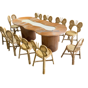 Silla de Ratán Hecha a Mano para Niños, Muebles Infantiles Estilo Boho para Decoración de Fiestas de Cumpleaños en Vietnam - Product Image 2