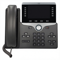 Teléfono IP 8841 Grado A Reacondicionado, Gris, Gigabit VoIP con Protocolo SIP, Garantía de 12 Meses, Número de Pieza CP-8841-K9