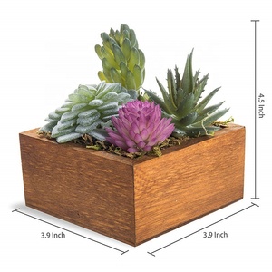 En gros <span class=keywords><strong>Pas</strong></span> <span class=keywords><strong>Cher</strong></span> Maison Décoration En <span class=keywords><strong>Bois</strong></span> Boîtes Planteur pour Intérieur - Product Image 5