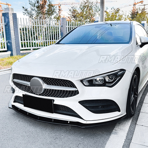 สปอยเลอร์กันชนหน้าสำหรับ Mercedes-Benz CLA-Class C118 X118 AMG 2020-2023 ตัวป้องกันกันชนหน้า ใบมีดแยกส่วนด้านล่าง - Product Image 5