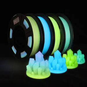 Sunlu — Filament en PLA phosphorescent dans la nuit, consommable d'imprimante en plastique PLA, 1.75mm de diamètre, poids bobine 1kg/1.75mm