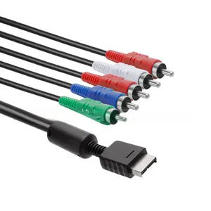 Câble audio-vidéo AV de 1,8 m, accessoires de jeu pour <span class=keywords><strong>Playstation</strong></span> 3, pour console PS3 PS2 - Product Image 1