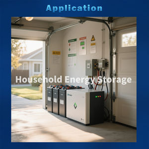 Baterias prismáticas de íon de lítio de alta tensão LiFePO4 205-307V 100Ah ESS empilhável para 6 séries 20-30kWh saída trifásica - Product Image 5