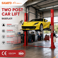 Équipement d'entretien automobile SAMFD, mini-élévateur hydraulique pour voiture, élévateur 2 poteaux, système de stationnement pour garage et maison