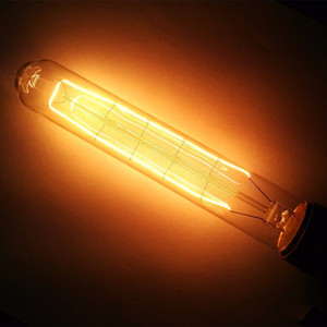 Bombilla Edison nostálgica horquilla E26 <span class=keywords><strong>E27</strong></span> 110V/220V 25W <span class=keywords><strong>40W</strong></span> 60W T30 185MM bombilla incandescente de filamento Edison Vintage antiguo - Product Image 6