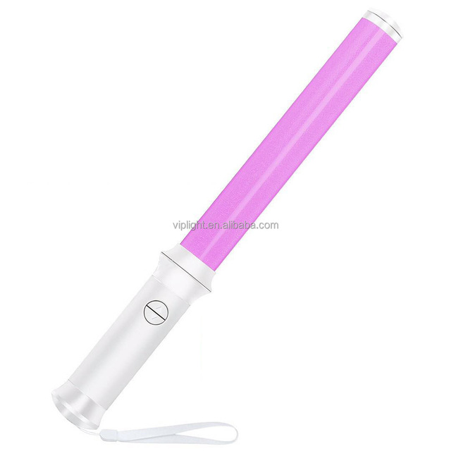Hot Sale Battery Powered 35 CM LED Light Stick 15 Colors Change LED Glow Stick Vocal Concert Wedding Party Cheering Stick Light