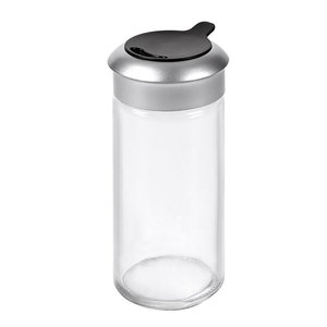 3oz 90ml pequeño tarro de especias de vidrio pimienta de sal botella de embalaje con hermético tapas de plata coctelera - Product Image 1