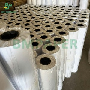 28lbs 35lbs trắng đồ thị giấy cuộn phun Matte tráng trái phiếu 42inch x 150ft - Product Image 3