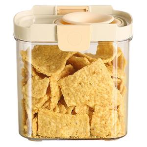 Retractable Silicone Airtight Container Cylinder Food Grade <b>Storage</b> <b>Jar</b> <b>For</b> Whole Grains And Cereals <b>Kitchen</b> Use - Product Image 2
