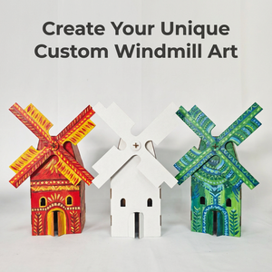 Kit de bricolage éducatif pour loisirs créatifs en papier : Jouets <span class=keywords><strong>à</strong></span> dessiner et <span class=keywords><strong>à</strong></span> peindre, avec kit de montage de <span class=keywords><strong>moulin</strong></span> <span class=keywords><strong>à</strong></span> <span class=keywords><strong>vent</strong></span> en carton pour enfants - Unisexe - Product Image 3