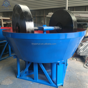 <span class=keywords><strong>Precio</strong></span> de fábrica, equipo de minería de oro a pequeña escala, máquina trituradora de piedra de oro, molino de bandeja húmeda de - Product Image 2